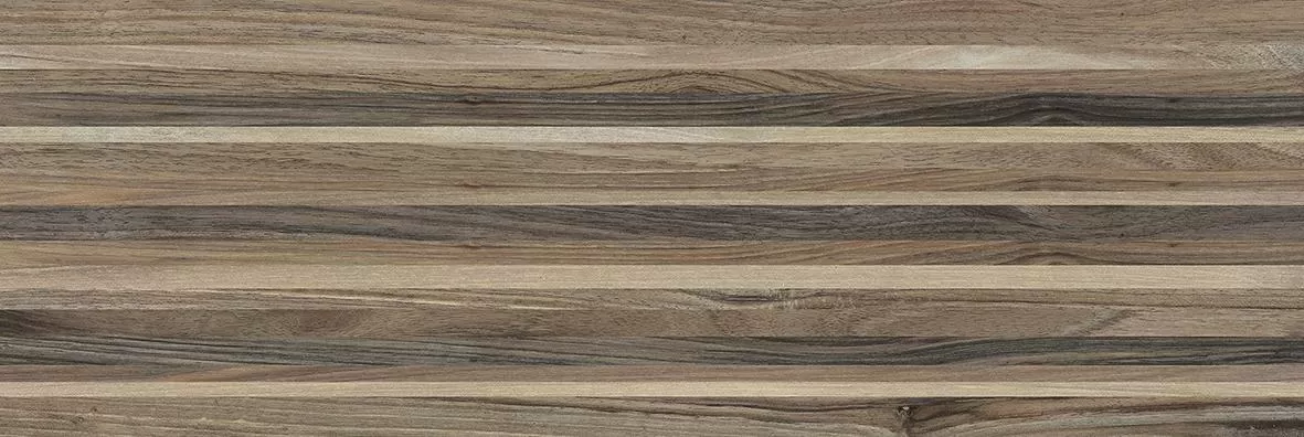 Плитка 60030 Zen полоски коричневый 20х60