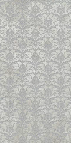 Керамогранит 752622 Tesori Decoro Broccato Grigio Argento 6mm 120x240