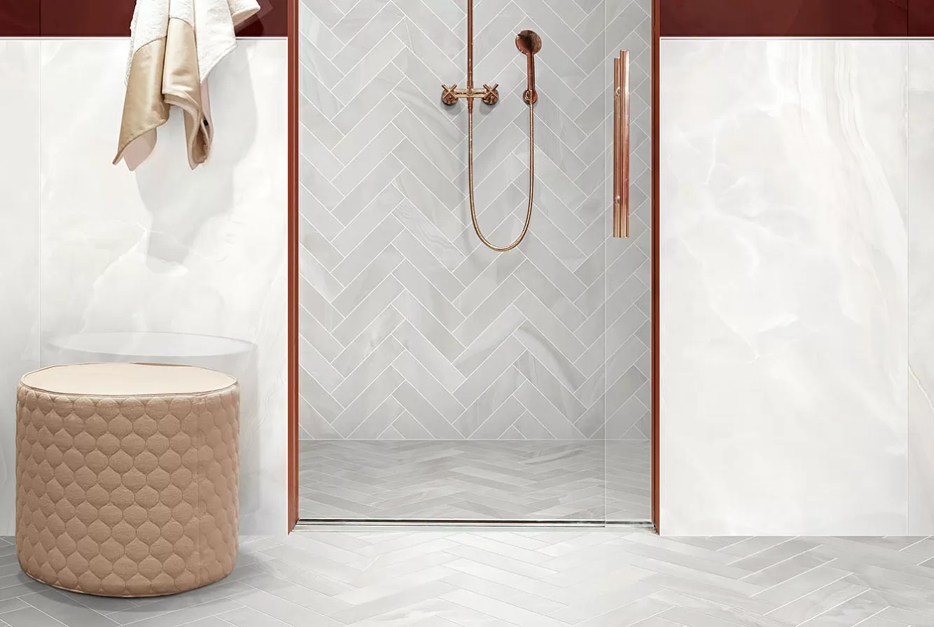 Мозаика 6001117 NOLITA ESAGONA TRIANGOLI ORO LUSSO 30x28