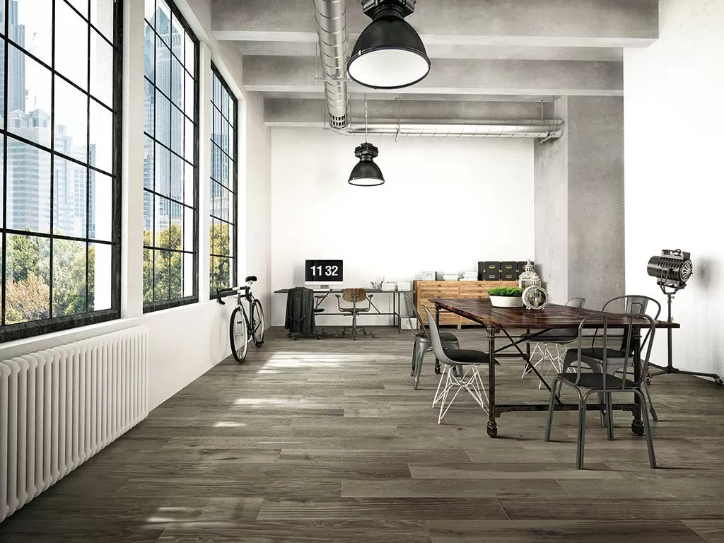 Керамогранит 759957 Hi-Wood Walnut Lucido Ret 20x120