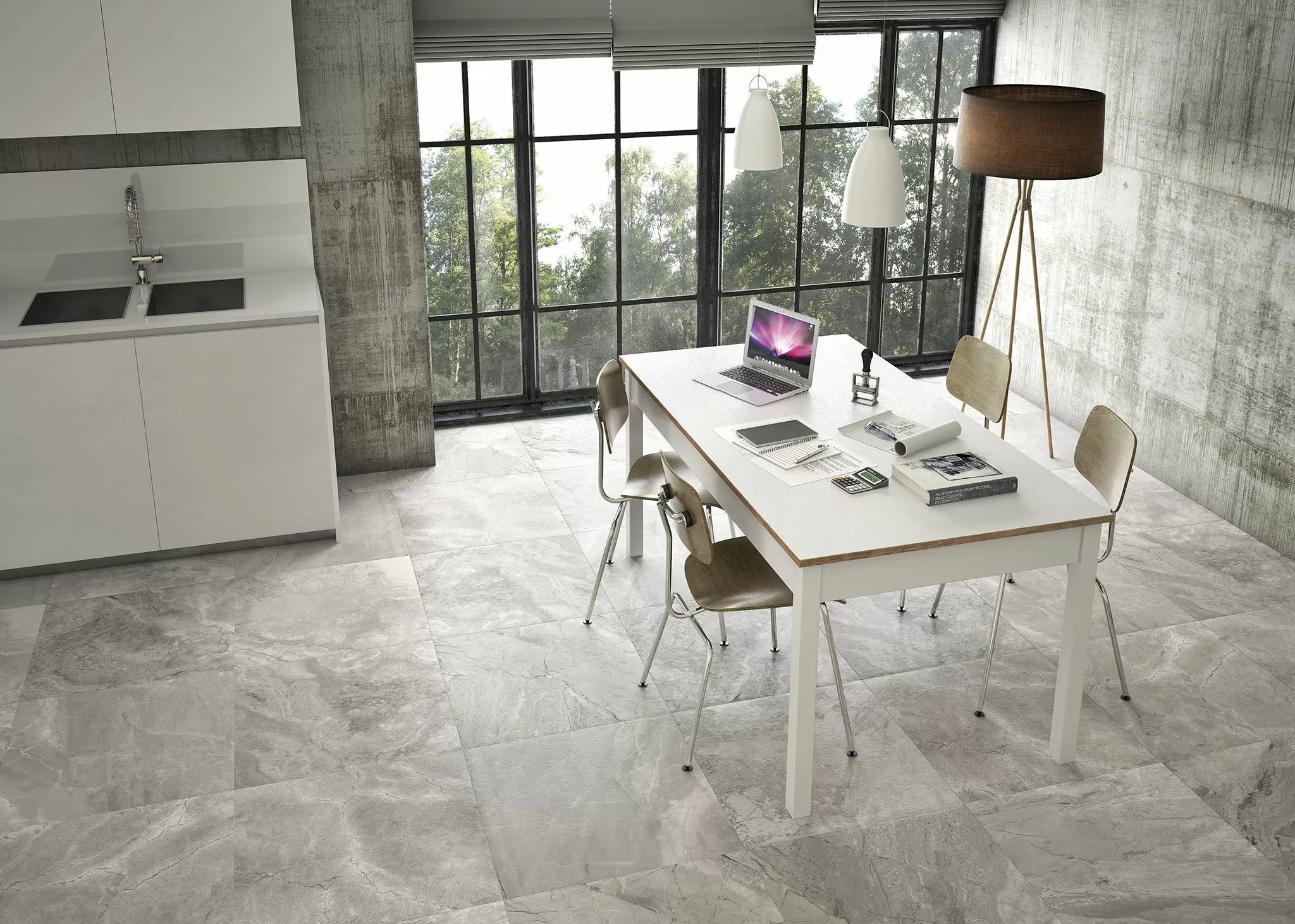 Керамогранит TRIBE GREY MATE RECT. 60x60