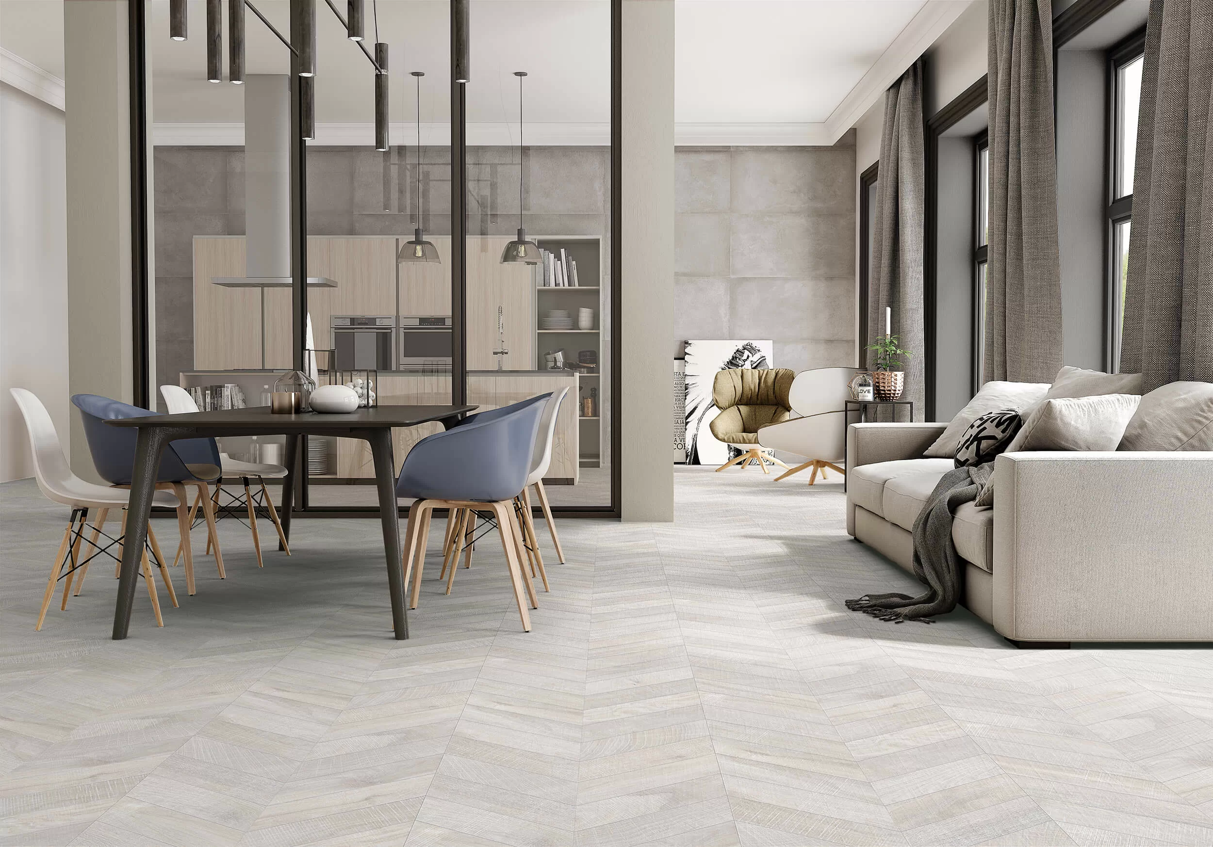 Керамогранит Artwood Chevron Maple R11 120x60