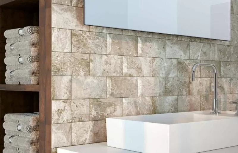 Плитка Decor Carrara Tea 10x20