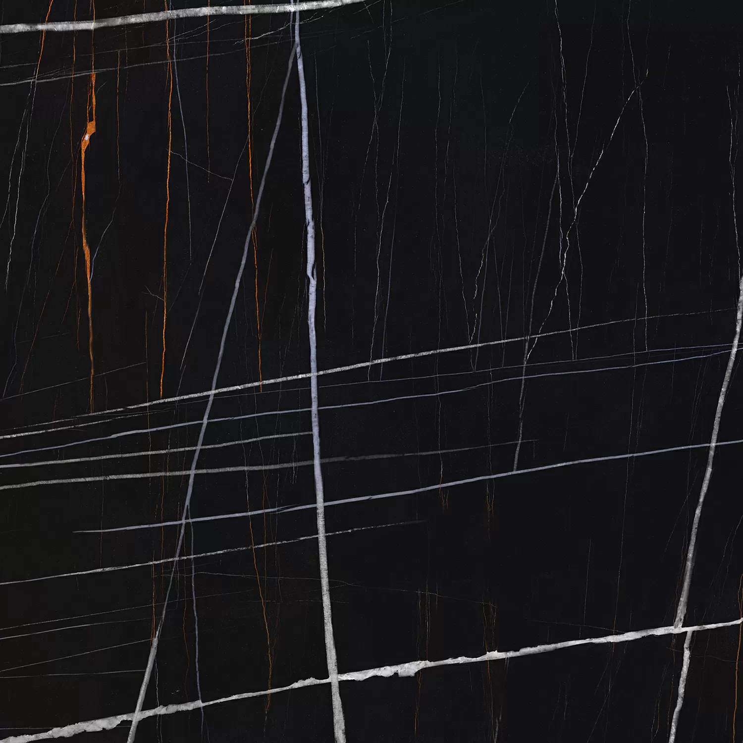 Керамогранит K-1004/MR Marble Trend Nero Dorato 600x600x9