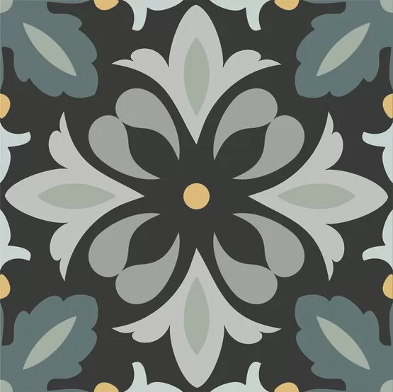 Керамогранит A038627 Daisy NIGHT 15x15