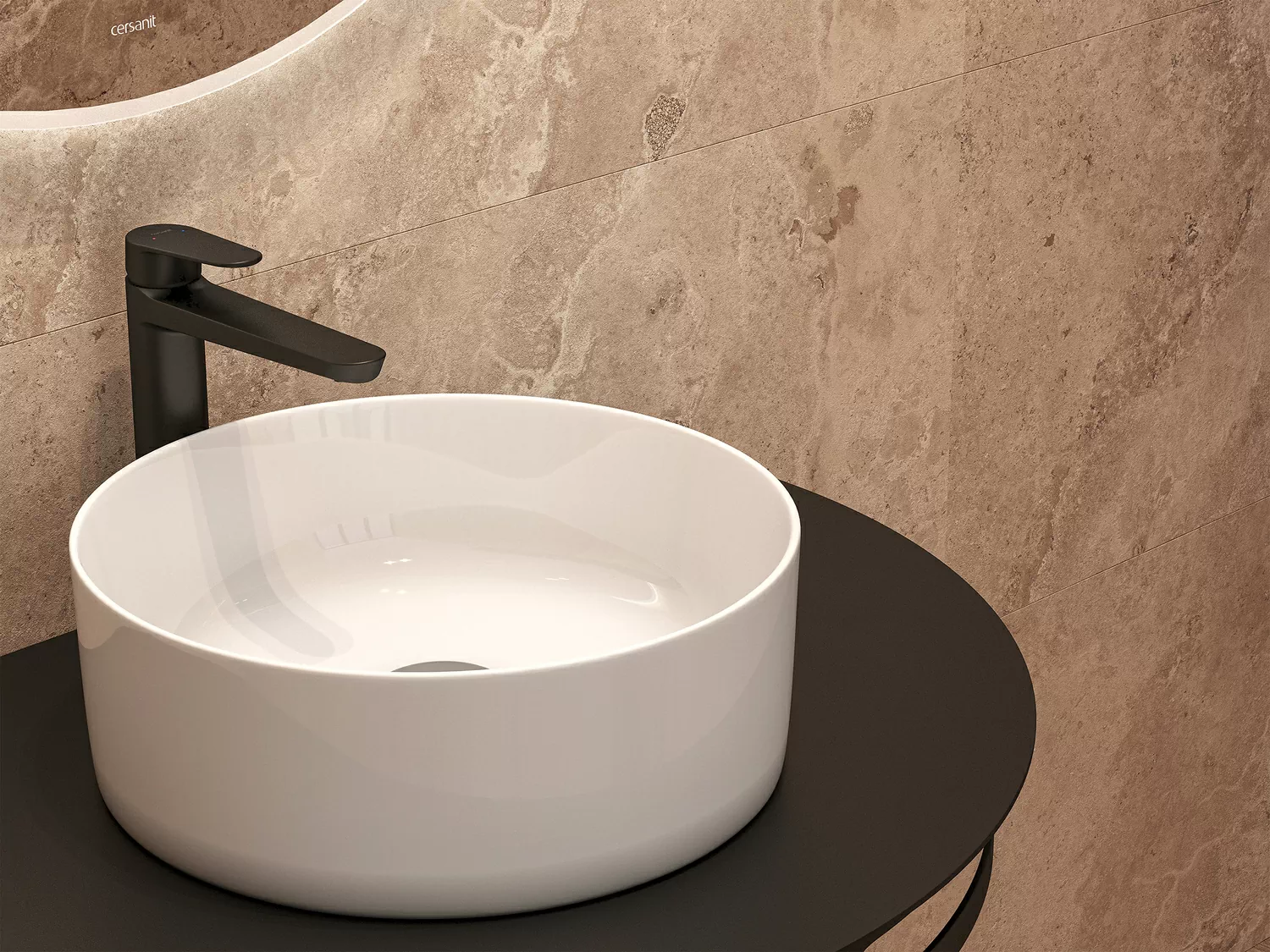 Керамогранит 17773 Asher бежевый рельеф ректификат 44.8х89.8