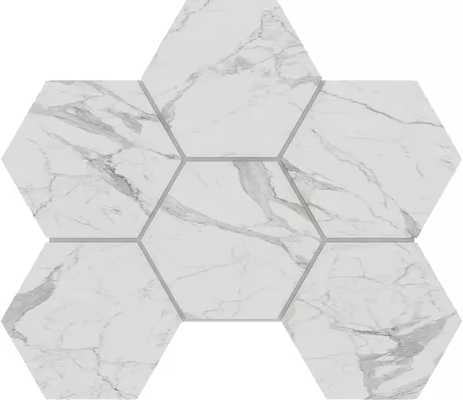 Мозаика Мозаика MN01 Montis Hexagon неполированная 25x28.5