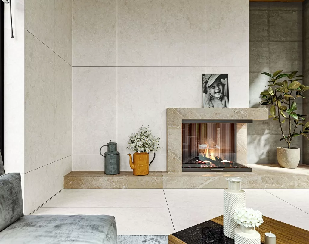 Керамогранит S4433C Pietra Bianco Carving 60x120