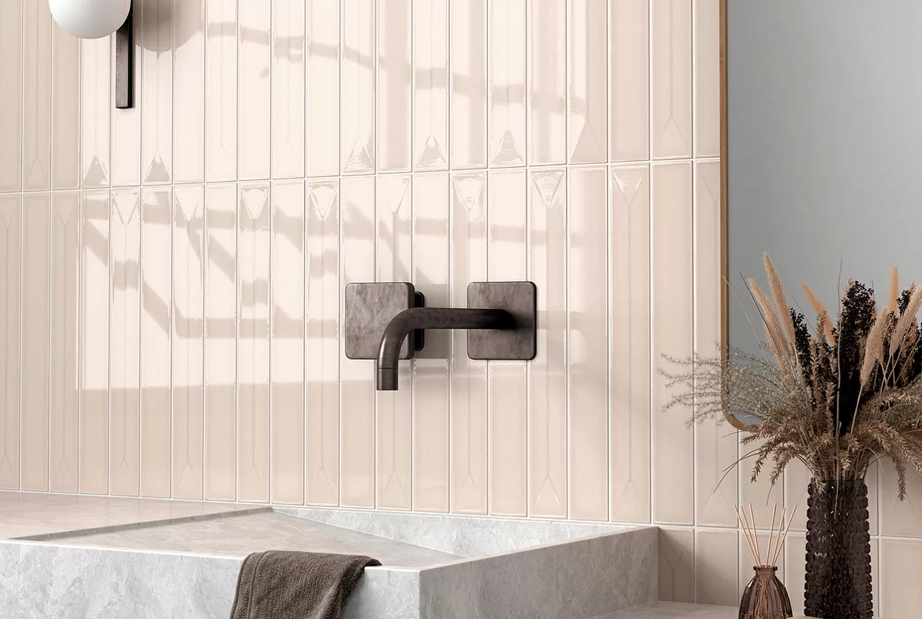 Плитка 31154 Vitral Axis Light Grey 5x40