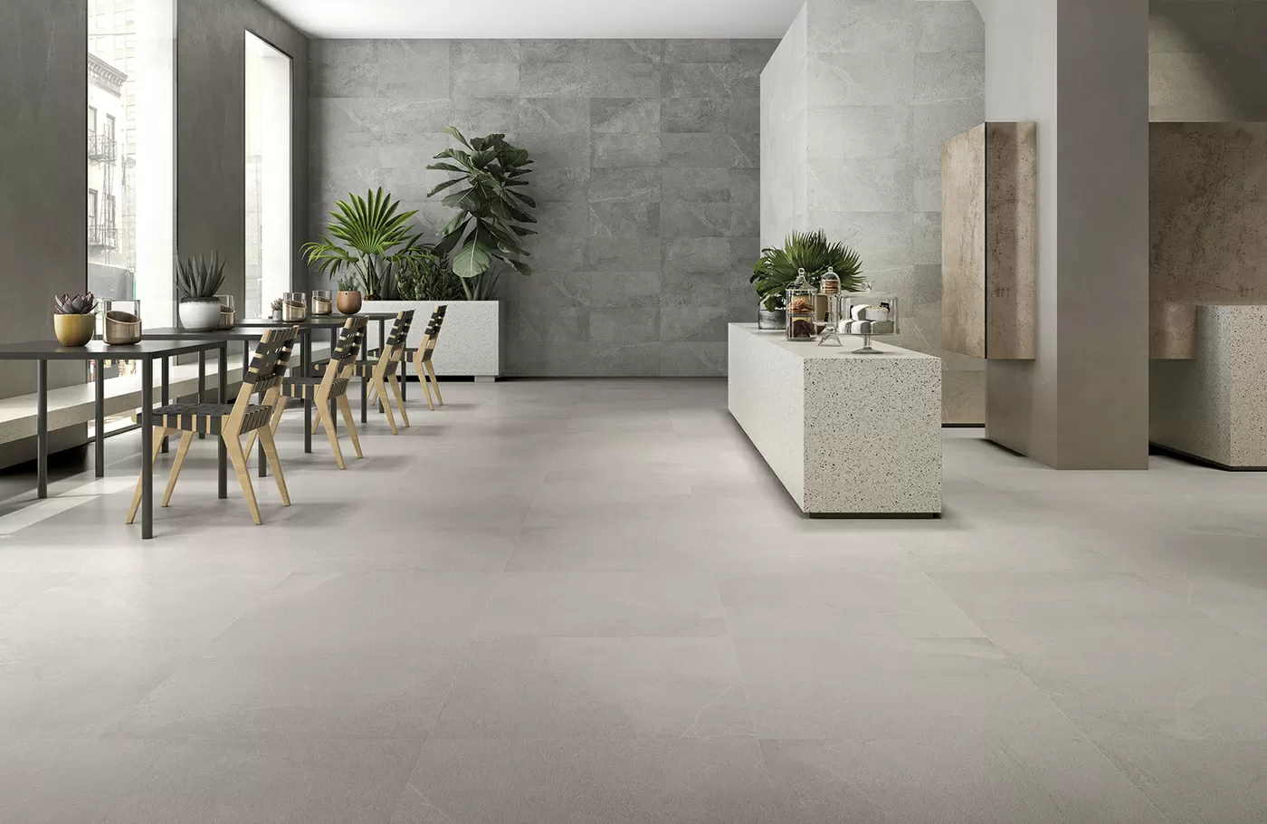 Плитка KOWPG002 Mixit Gris 30x90