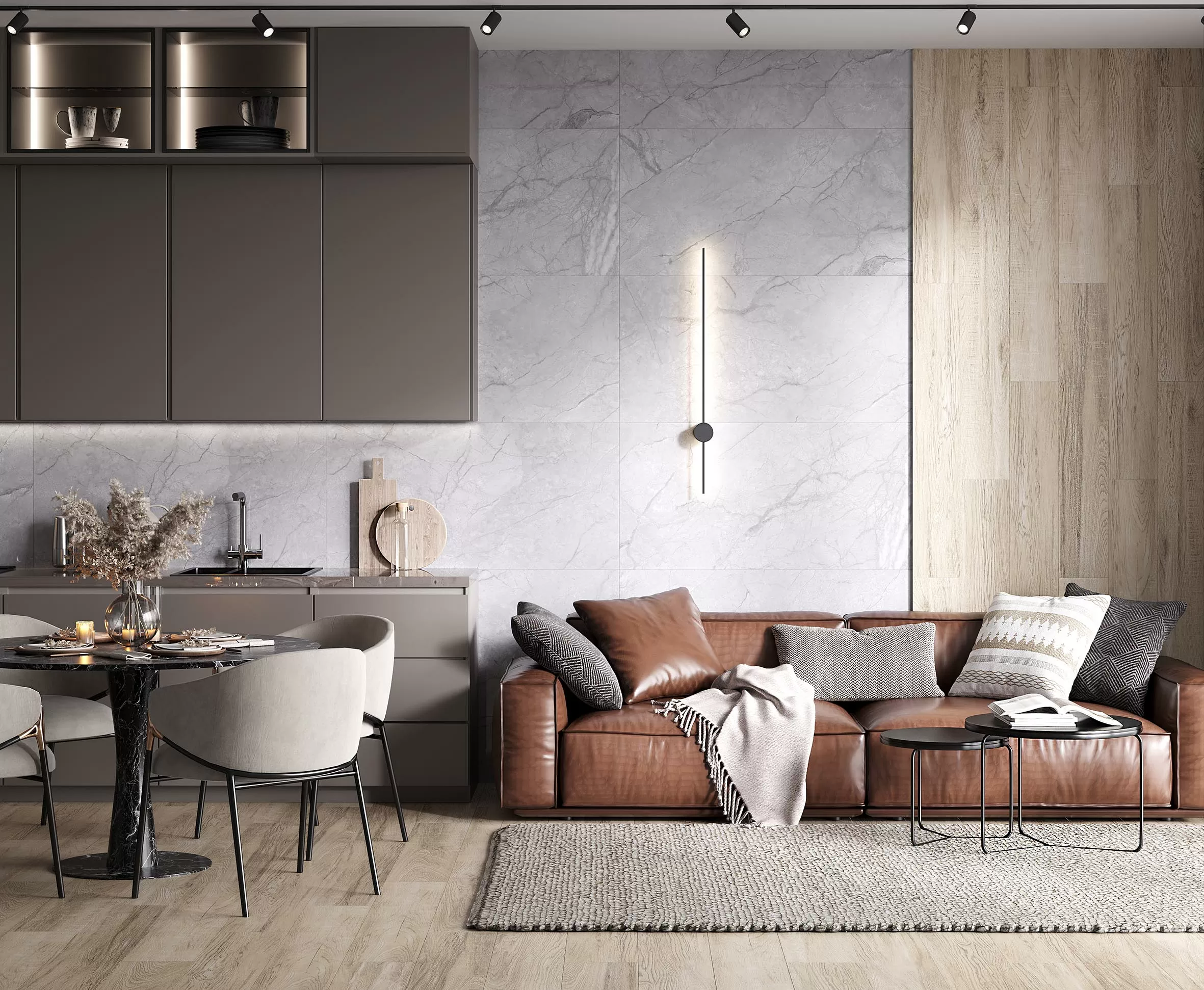 Керамогранит Antalya Grey Матовый 60х60
