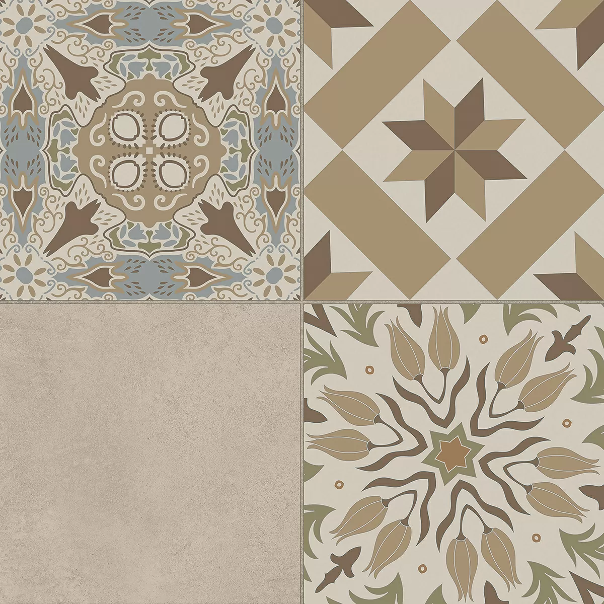 Керамогранит JA01 Jam Beige Неполированный 40,5x40,5х8