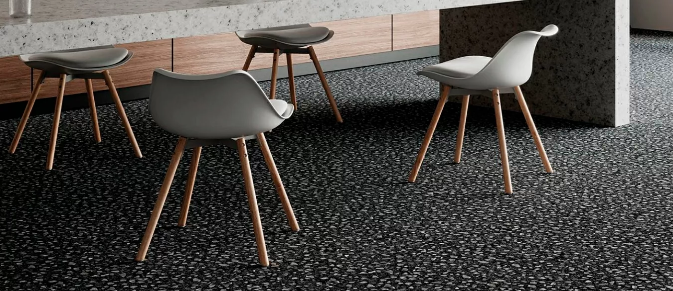 Black Terrazzo