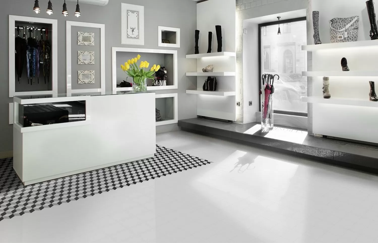 Керамогранит Barcelona Blanco 25x25