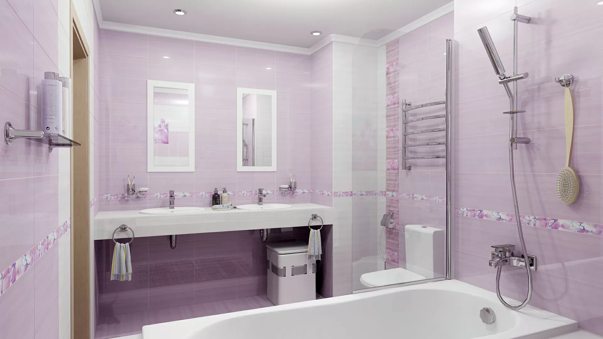 Плитка Бордюр рельефный Magnolia br1020D297-2 20х10