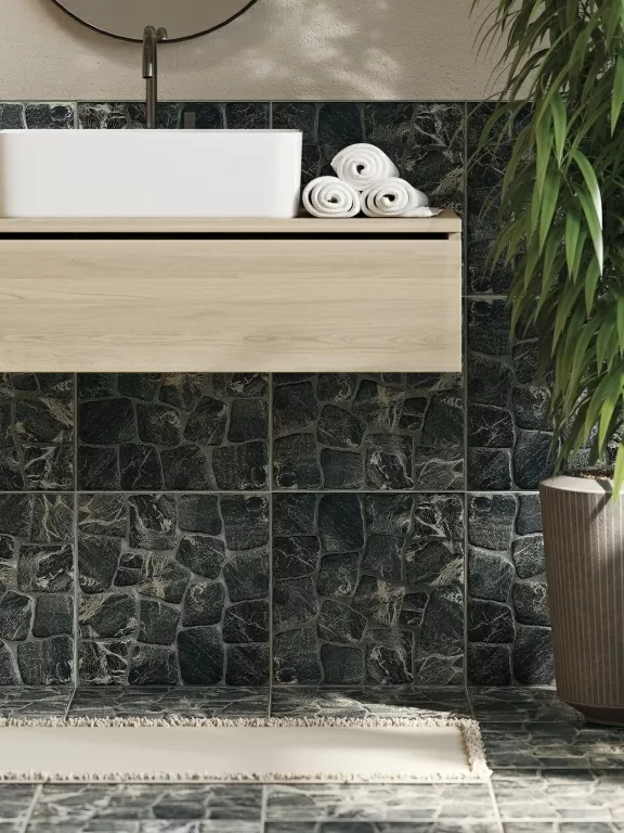 Керамогранит A16427 Vilio коричневый рельеф 29,8x29,8