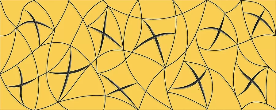 Плитка Декор VELA OCHRA STELLA 20,1x50,5