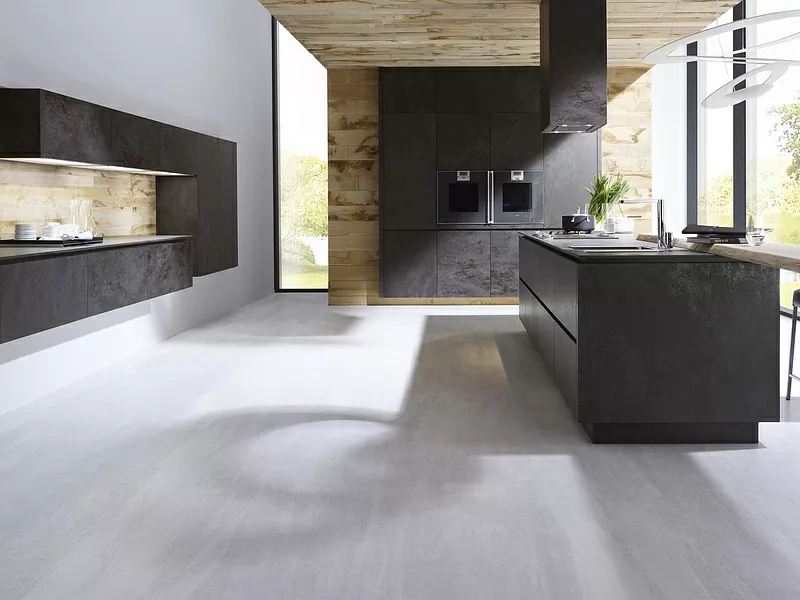 Керамогранит LAMF001461 Oxide Nero 1000x3000x3.5