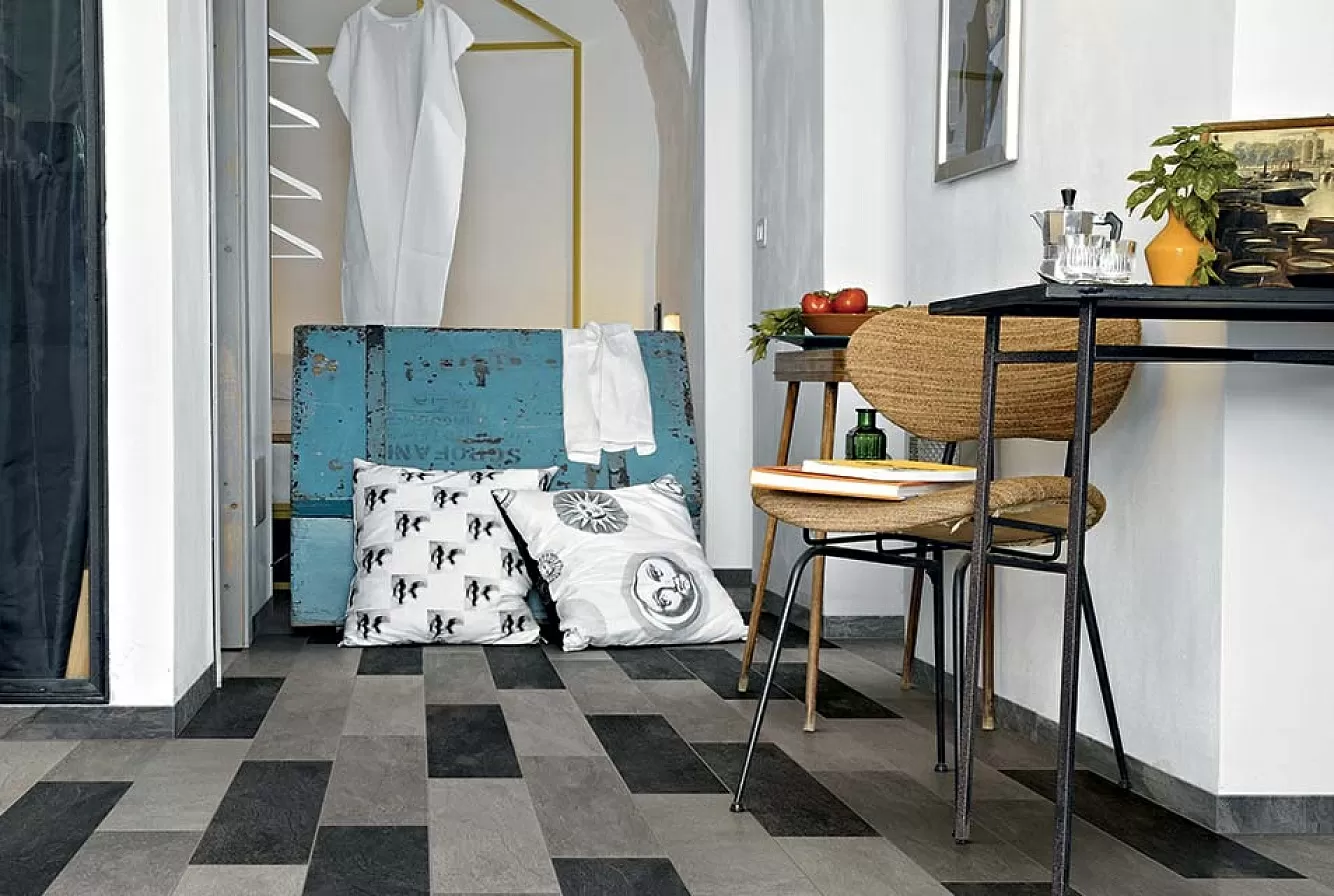 Мозаика 739361 Mosaico Ardoise Noir Grip 30x30
