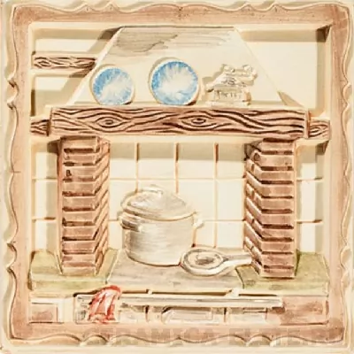 Плитка Charming Brown Decor 2 15х15