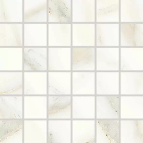 Мозаика DDM06830 CAVA mosaic white matt R10 30x30