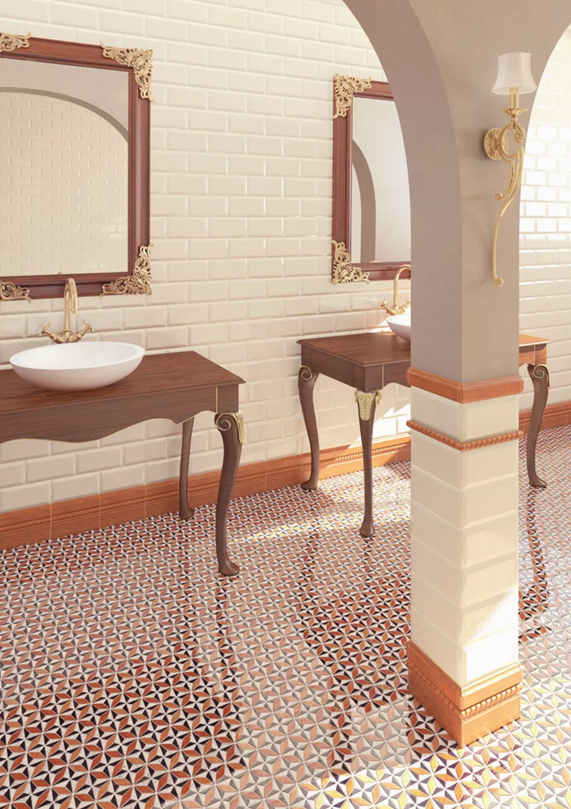 Плитка Zocalo Rivoli Celeste 15x20