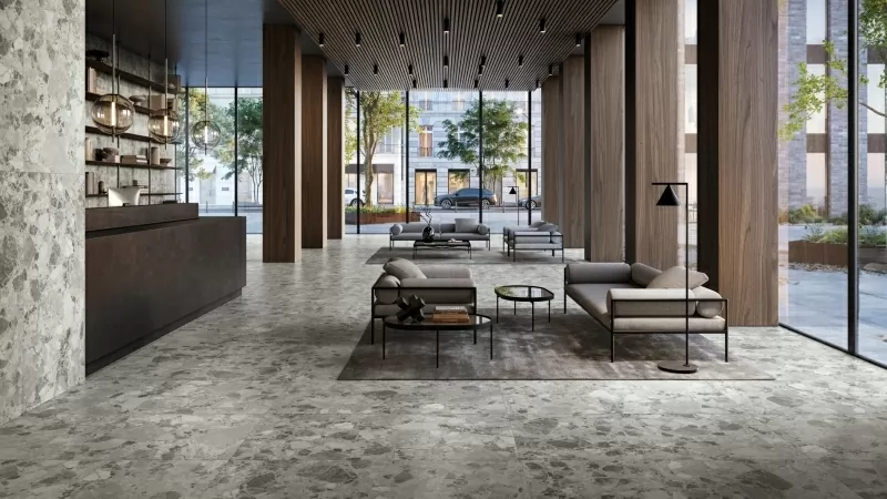 Керамогранит 610130005316 Continuum Brass Gold Battiscopa 7.2x80