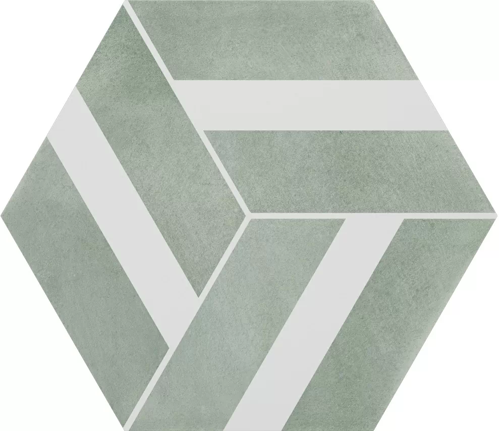 Керамогранит SIX Cementine Bari Aqua 23x27