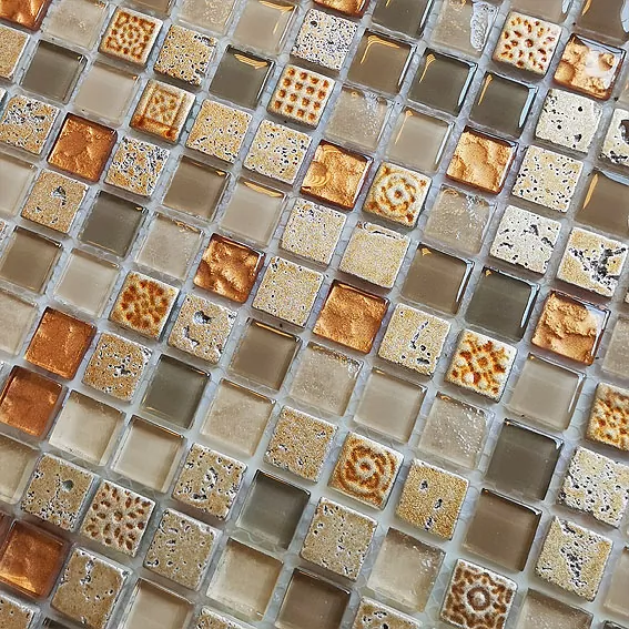 Мозаика Cozumel 15x15x4 (ПУ) 305x305