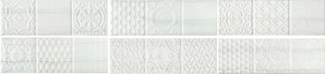 Плитка Belvedere Relieve Blanco 10x30