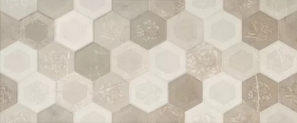 Плитка 8215 Crema Relieve Rodas 33.3x80