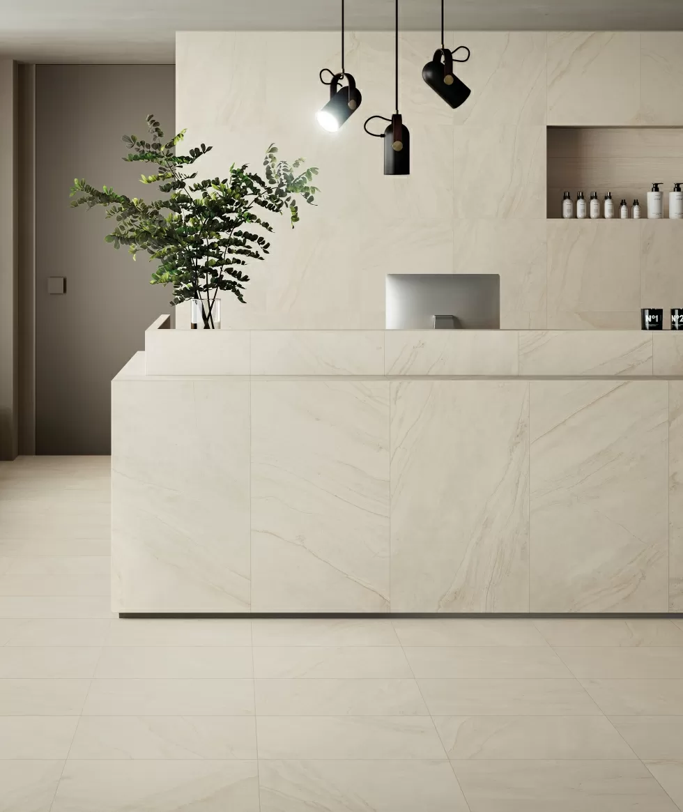 Керамогранит 620110000103 Декор Рум Стоун Блэк Брик 3D 28х78