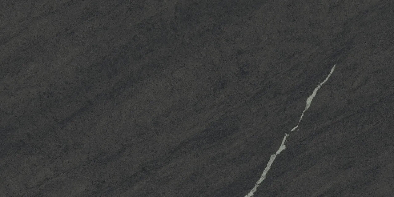 Керамогранит 610010005818 Forte dei Marmi Rock Venaria Black Matt Rett 80x160