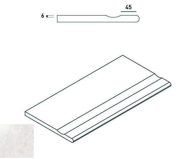 Керамогранит 620090000274 PURE BORDO SVASATO ROUND 30x60