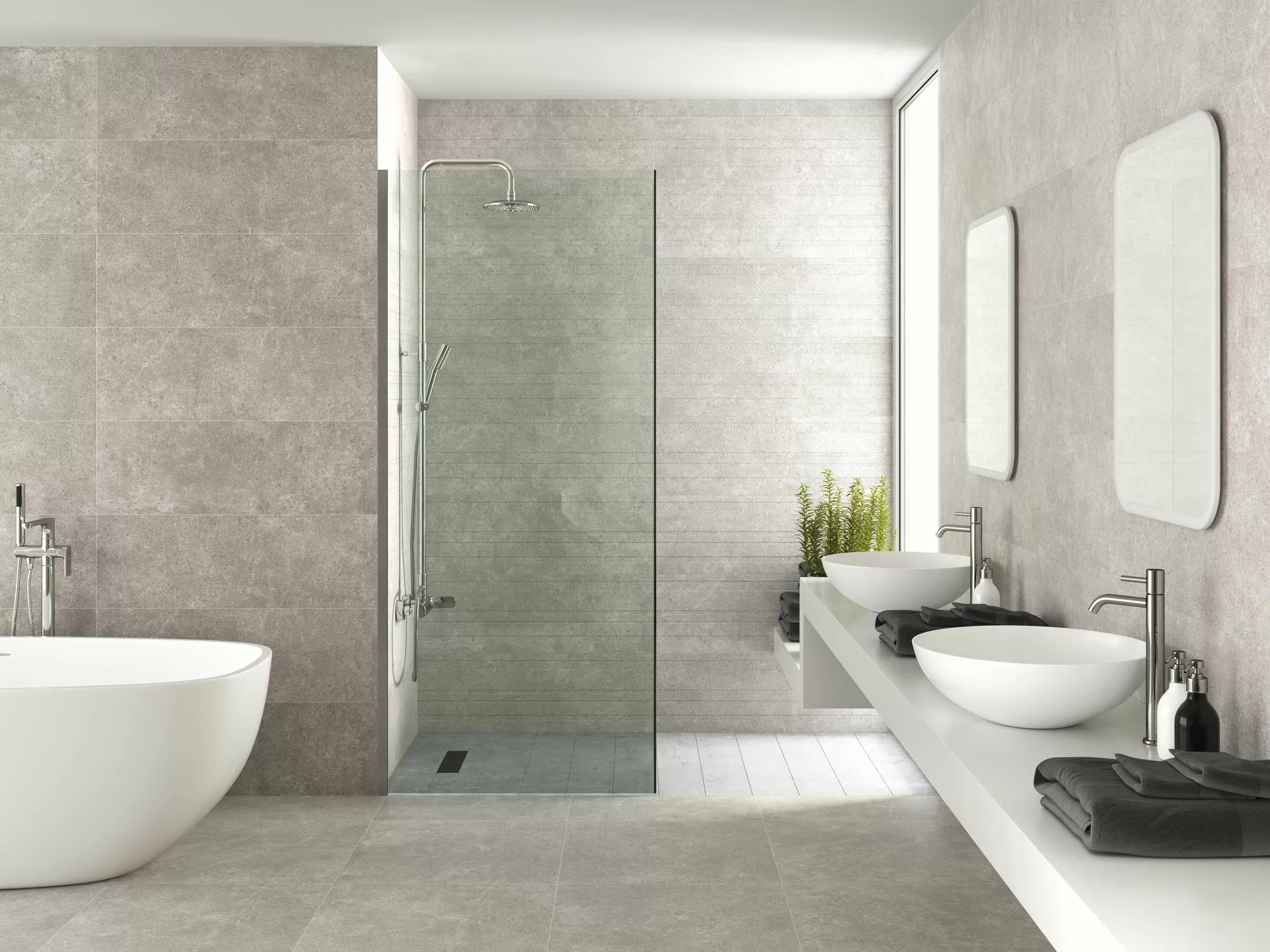 Плитка Queensland Veggen Taupe 30x90