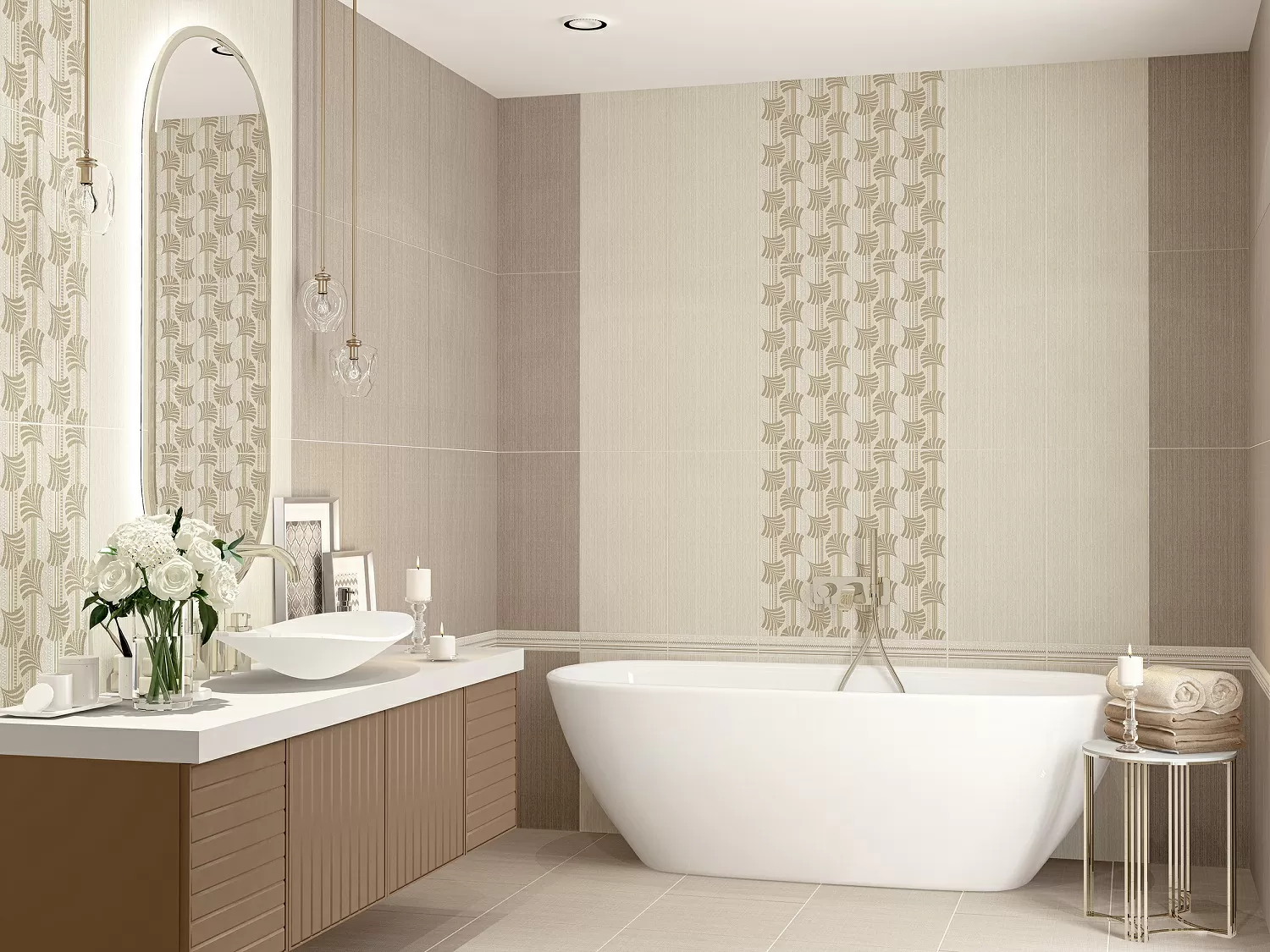 Плитка 508471101 Romanico Beige 31,5x63
