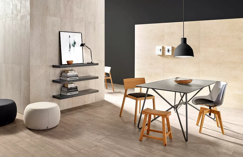 Плитка Town White rett 35x100