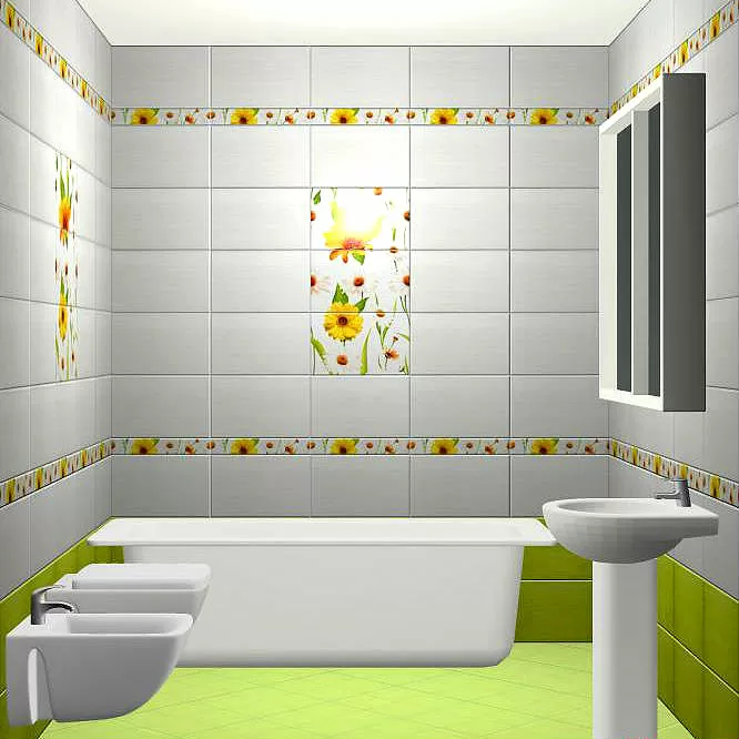 Керамогранит 720021 Моноколор зеленый 33х33