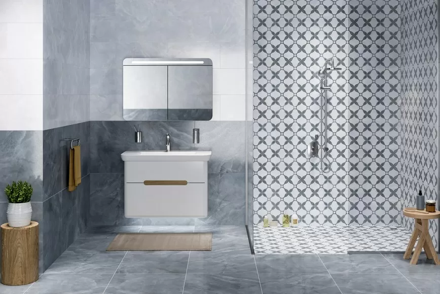 Керамогранит K948270LPR01VTE0 Nuvola вставка белый 7.5х7.5