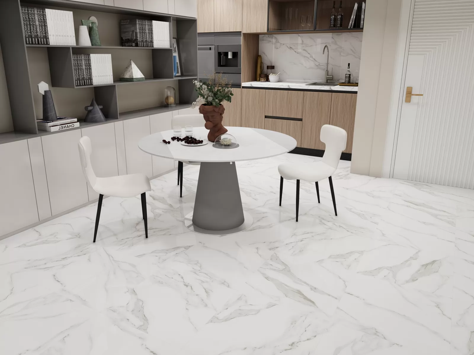 Мозаика Mosaic Statuario Eva 300x300