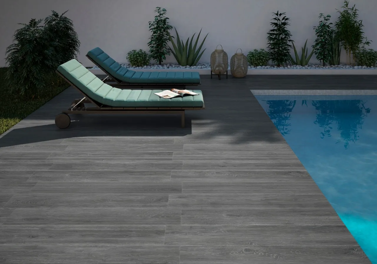 Керамогранит Dec. Mountain Grey R11 23x120
