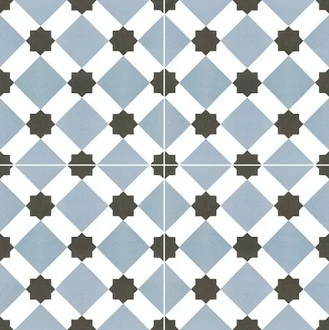 Плитка Howard Blue Pre-cut Satin 45х45