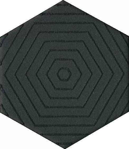 Керамогранит OS/B241/63001 Декор Агуста черный 6х5,2