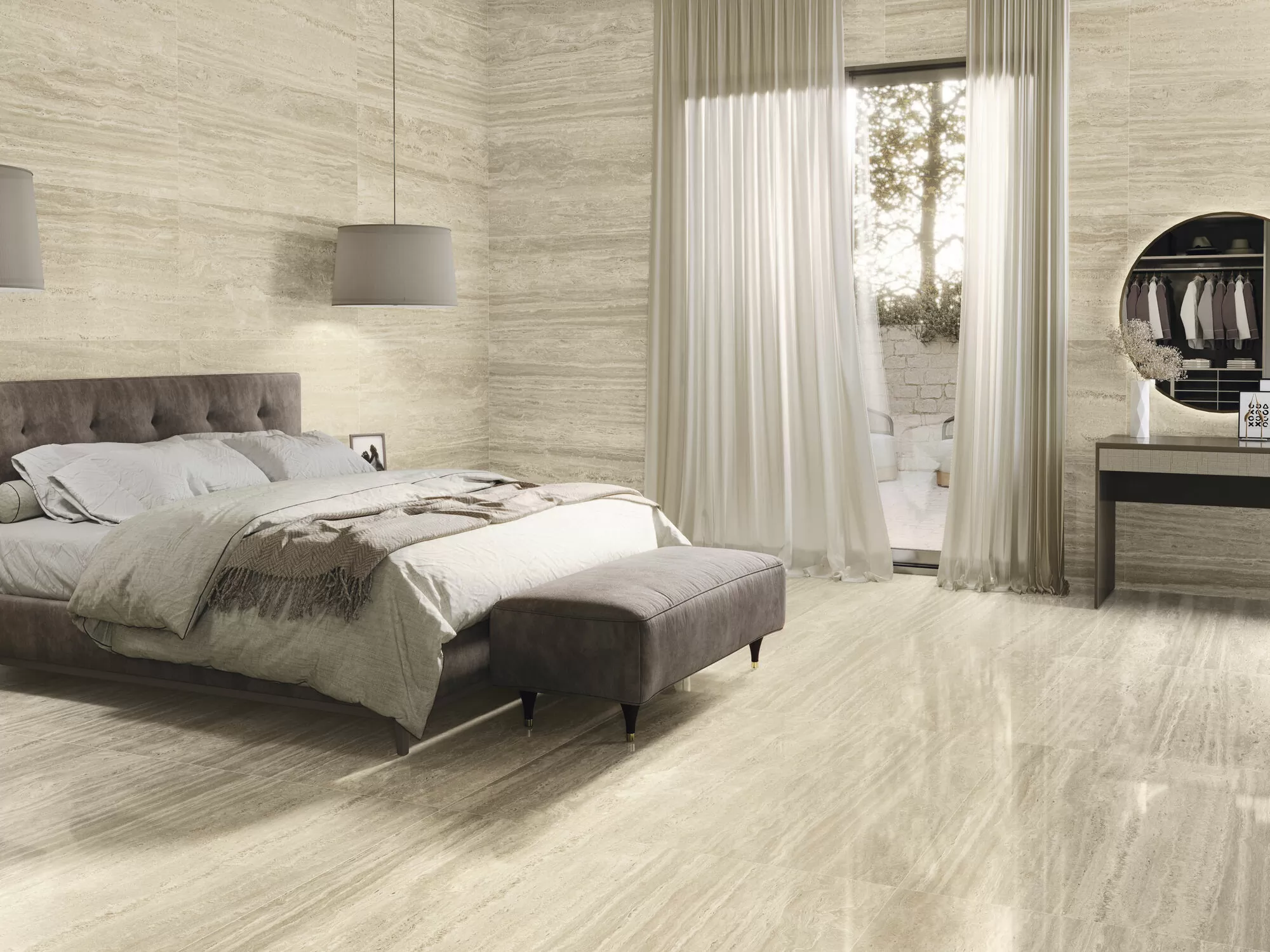 Керамогранит Venice Bianco Natural Rect 120x120
