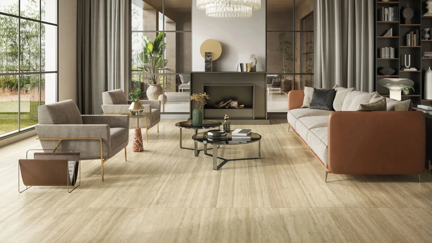 Керамогранит 610015000586 Шарм Эдванс Силк Грэй Пат 60x120