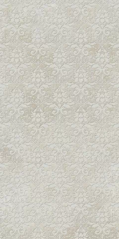 Керамогранит 752616 Tesori Decoro Broccato Bianco Semp. 6mm 120x240