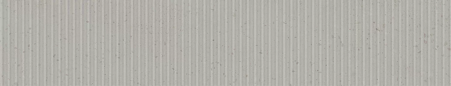 Керамогранит OS/A358/SG1748N Бордюр Скарпа серый светлый матовый структура 40,2x7,7x0,8