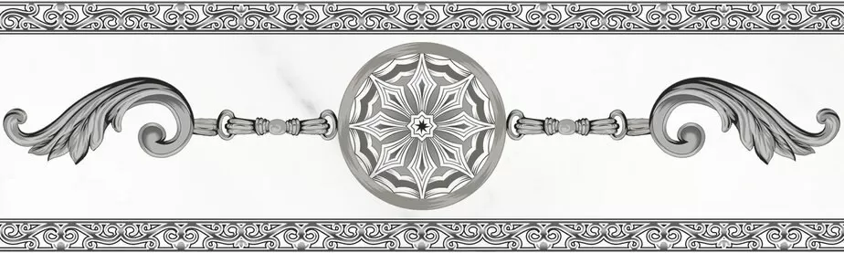Плитка 222901 Бордюр Crystal 7х20