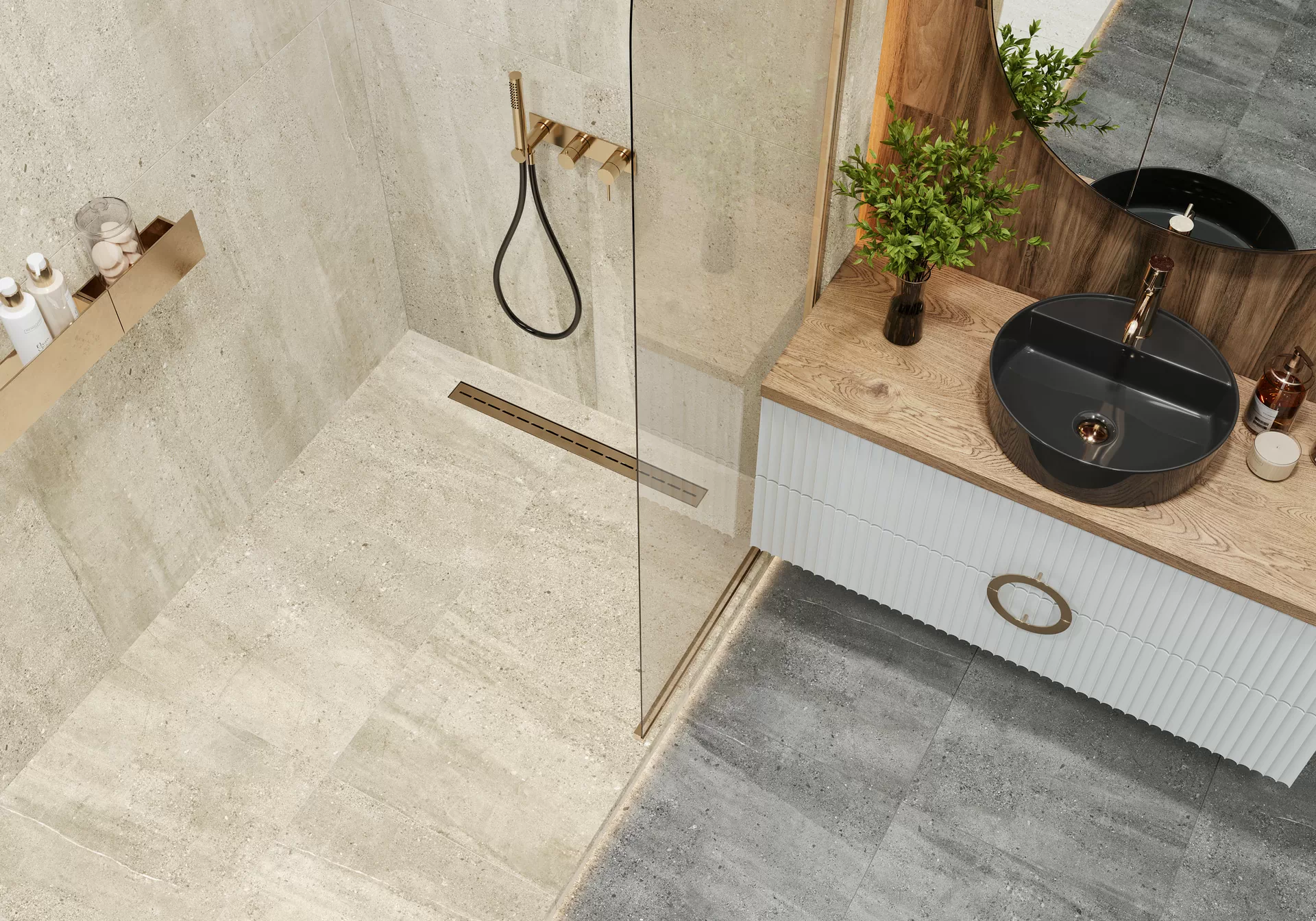 Керамогранит D120205M Romana Beige карвинг 600x1200x9.5