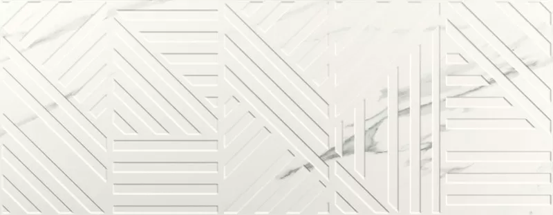 Плитка Akros Cross White Mate 35x90